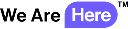 We Are Here Logo